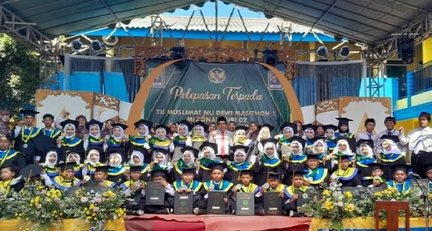 Sekilas Acara Pelepasan MI Sunan Giri 2 Arjowilangun Tahun 2024